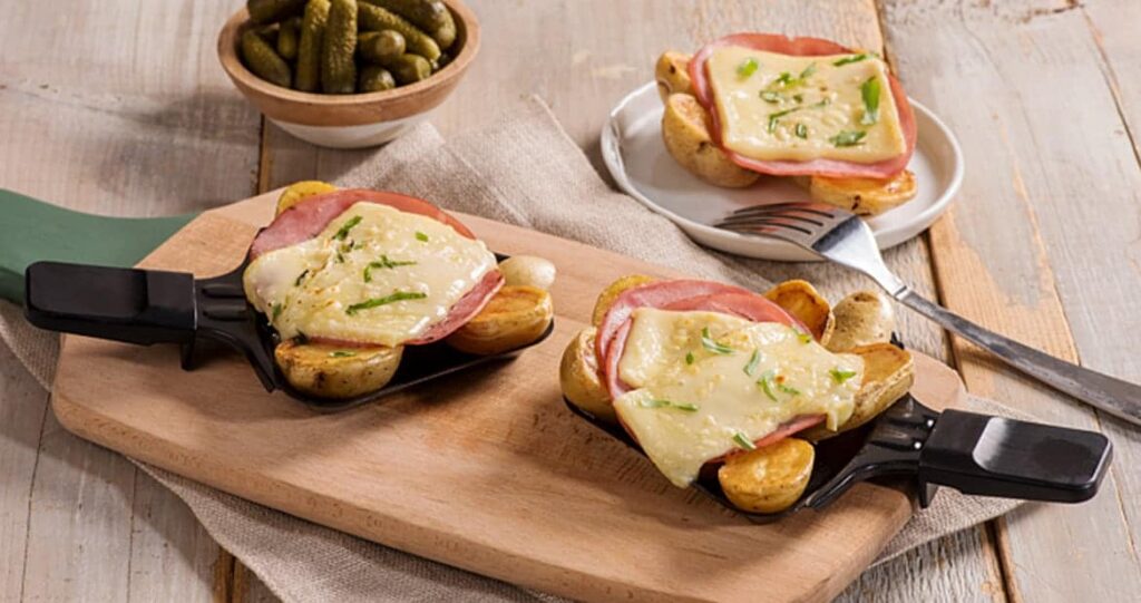 Capocollo Capocollo raclette dish
