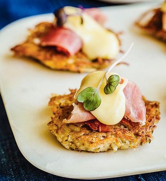 Prosciutto Prosciutto raclette dish