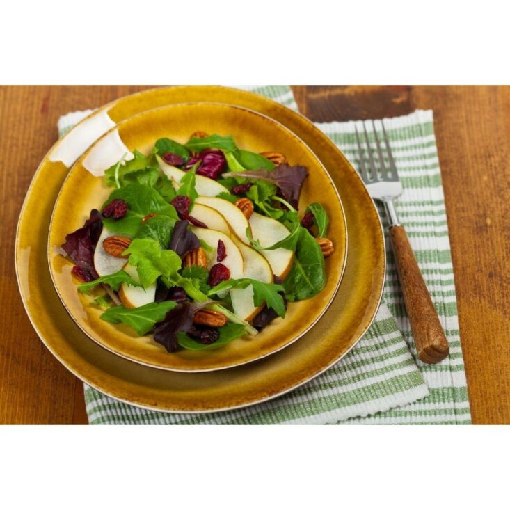 Apple and Cranberry Salad with Pecans